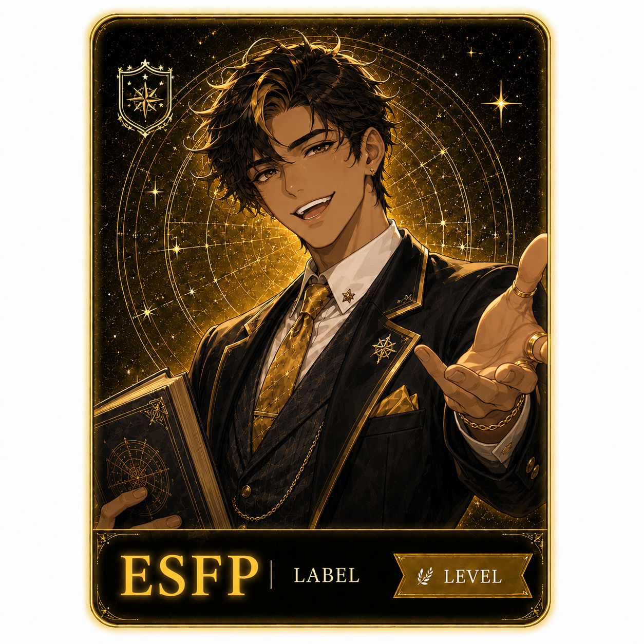 ESFP 男性キャラクター