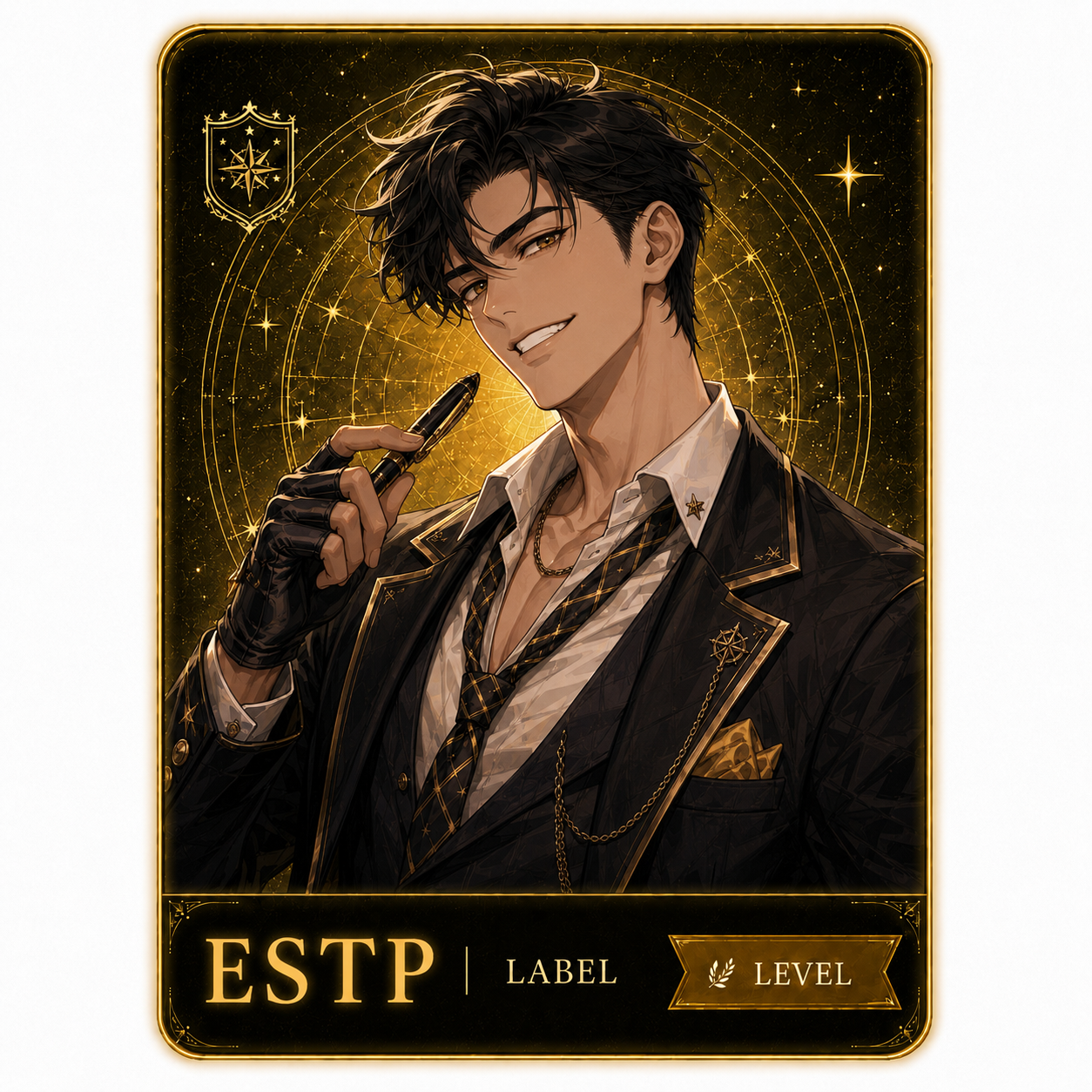 ESTP 男性キャラクター