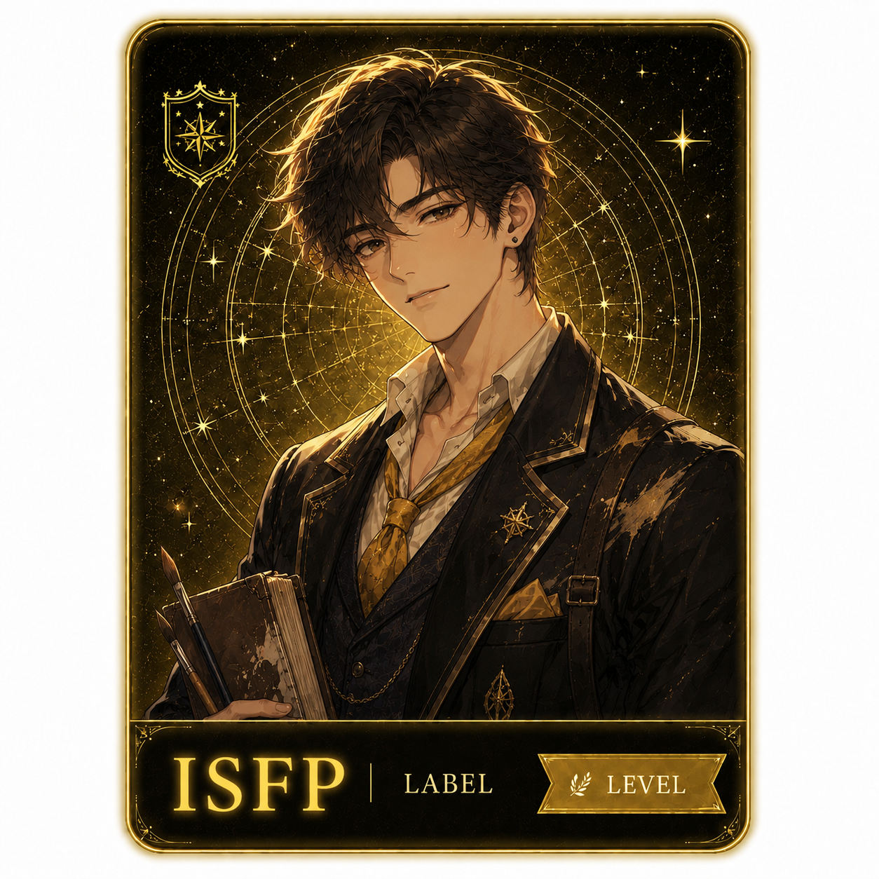 ISFP 男性キャラクター