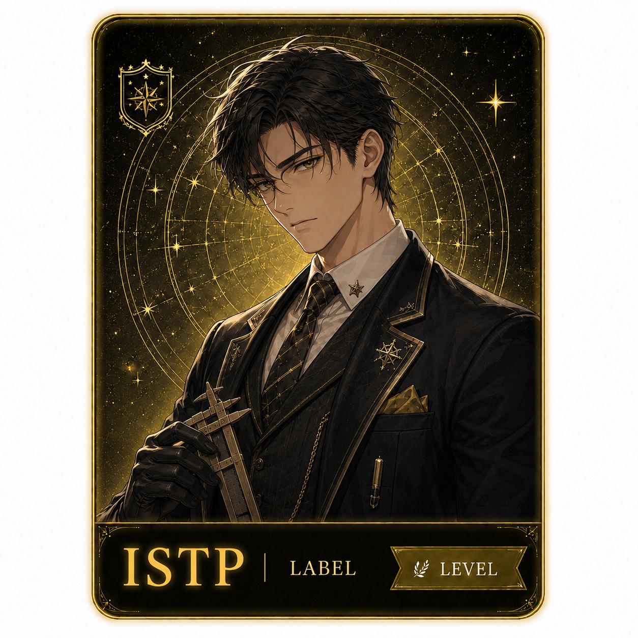 ISTP 男性キャラクター