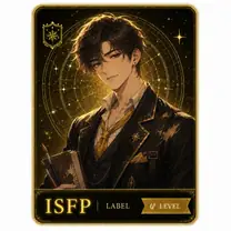 ISFP 男性キャラクター